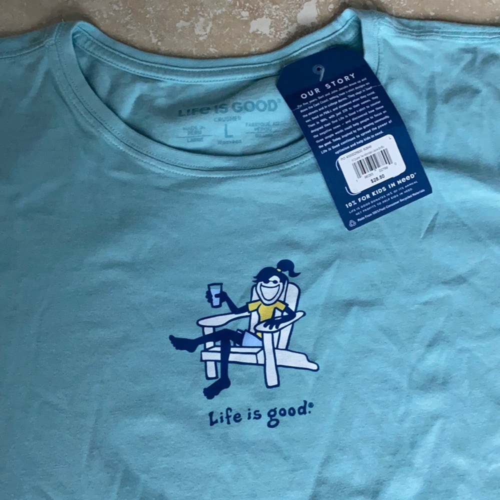 Life is good tshirt